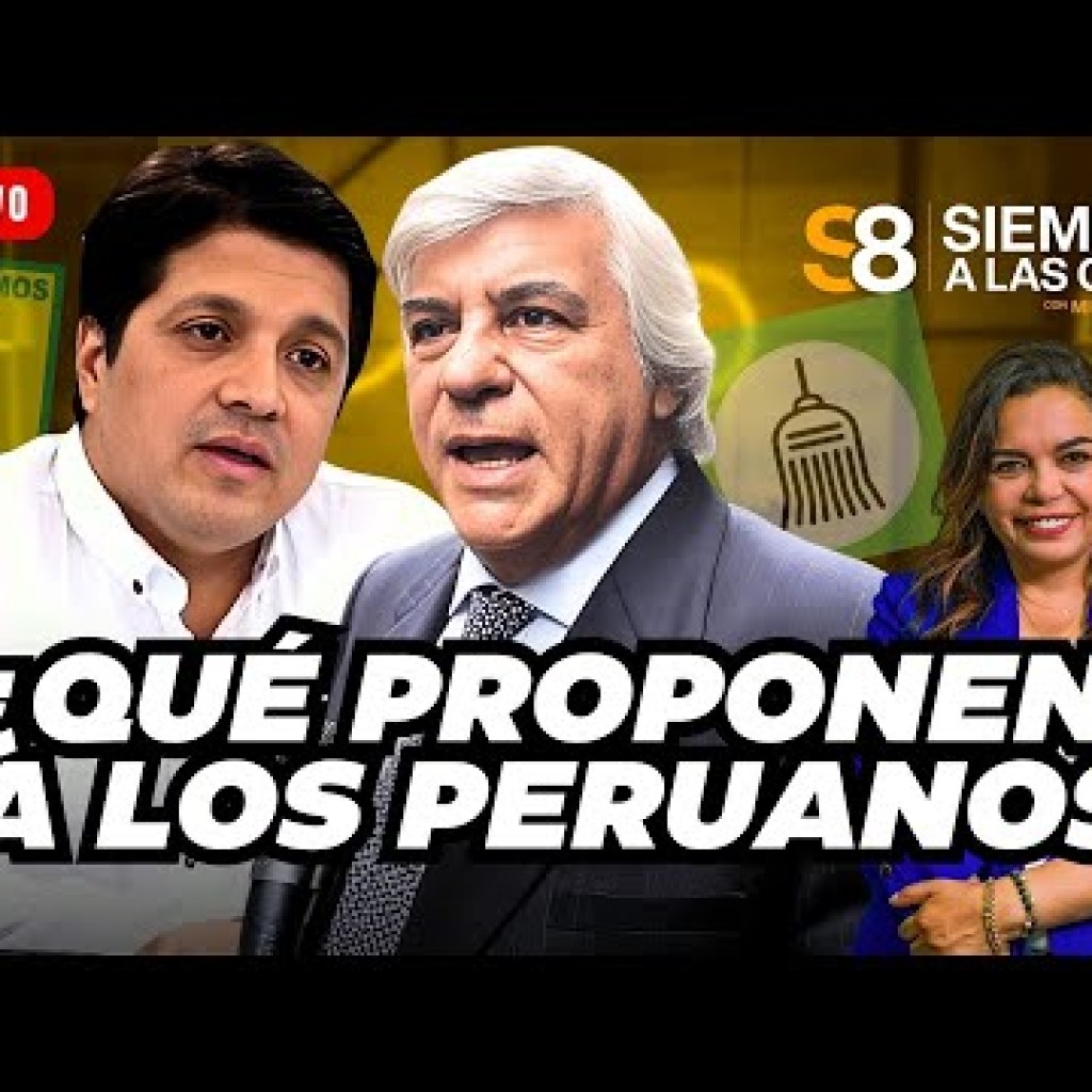 Fernando Olivera y Paul Jaimes se lanzan a las presidenciales EN VIVO | Siempre a las ocho Fernando Olivera y Paul Jaimes se lanzan a las presidenciales EN VIVO | Siempre a las ocho