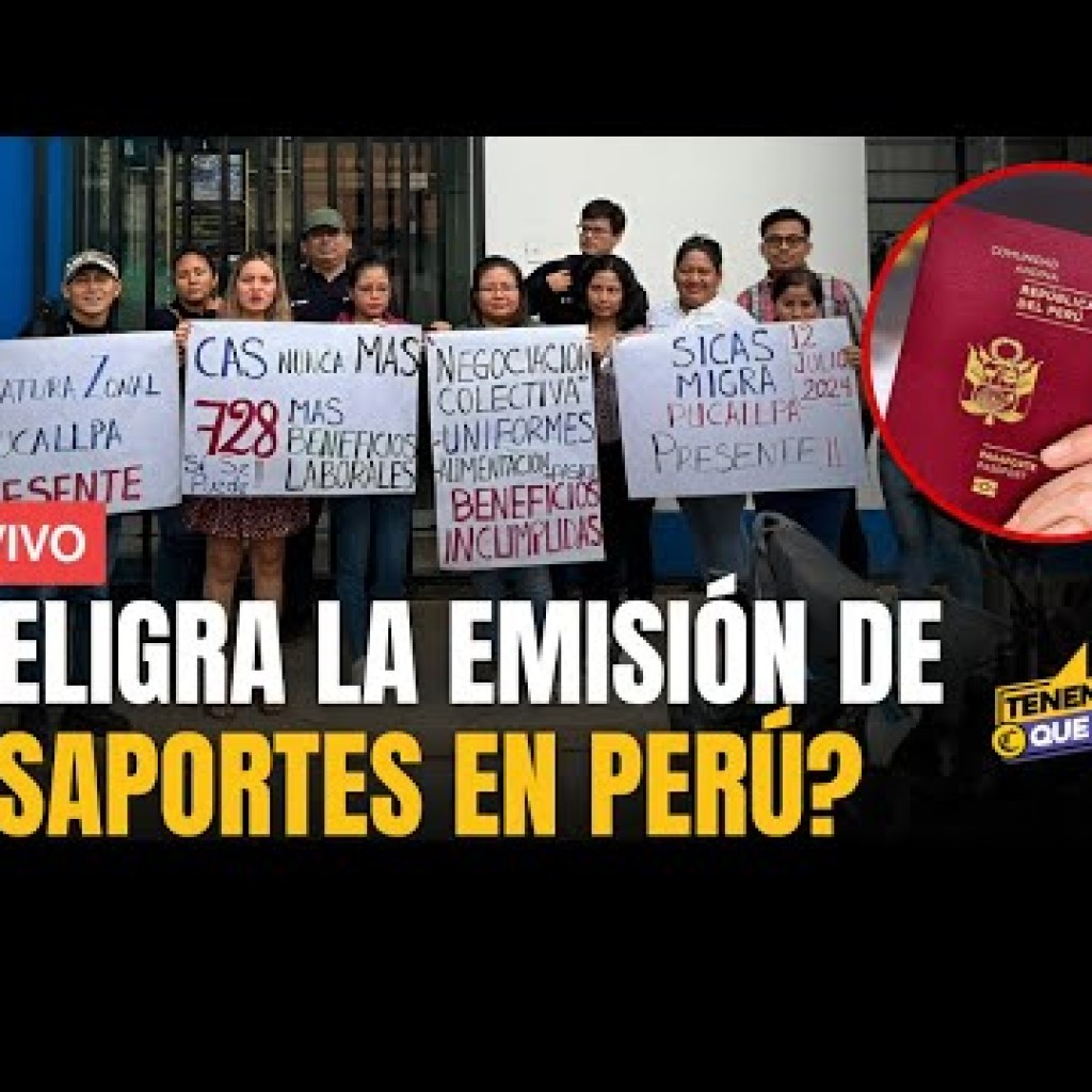 Huelga de SINDICATO DE MIGRACIONES se daría este 27 DE JULIO: El potencial impacto que tendrá | #TQH EN VIVO Huelga de SINDICATO DE MIGRACIONES se daría este 27 DE JULIO: El potencial impacto que tendrá | #TQH EN VIVO