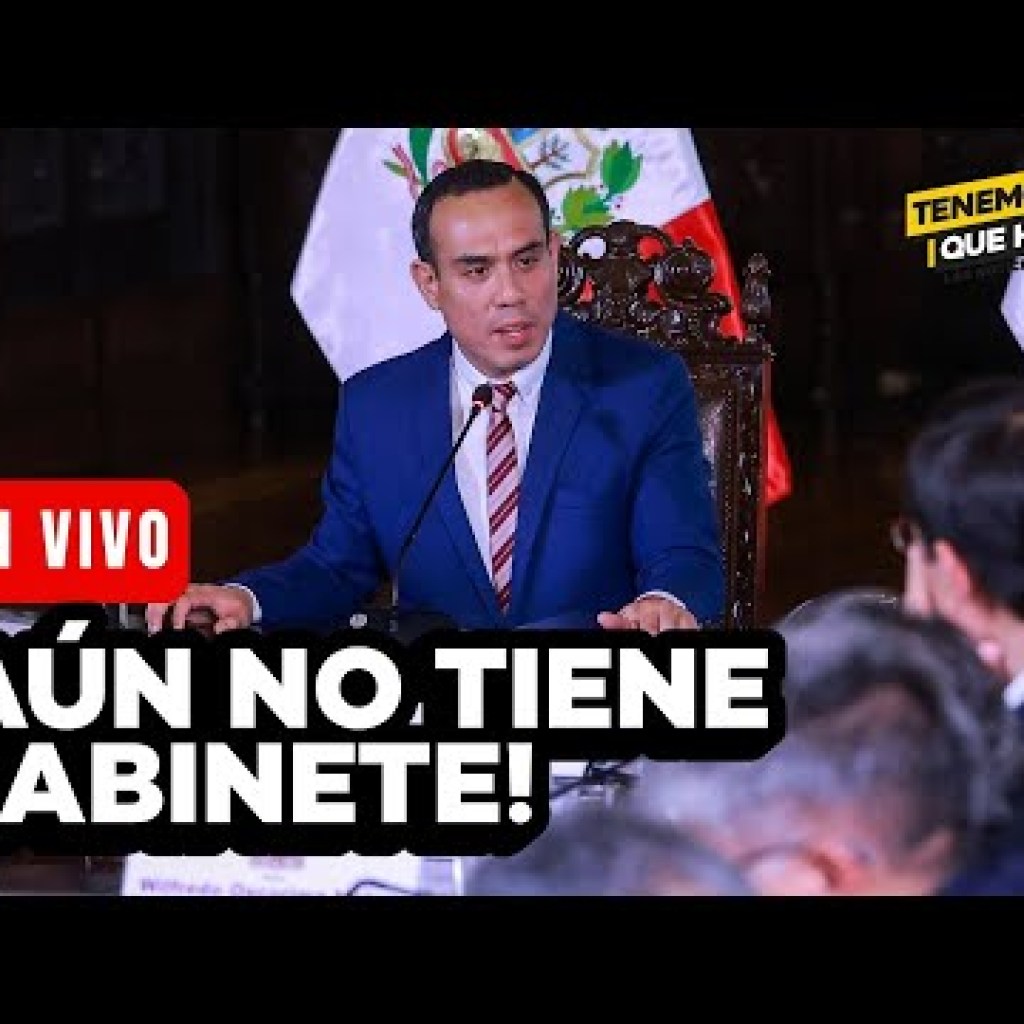 Presidente José Jerí jurará a su gabinete en las próximas horas | Tenemos Que Hablar Presidente José Jerí jurará a su gabinete en las próximas horas | Tenemos Que Hablar