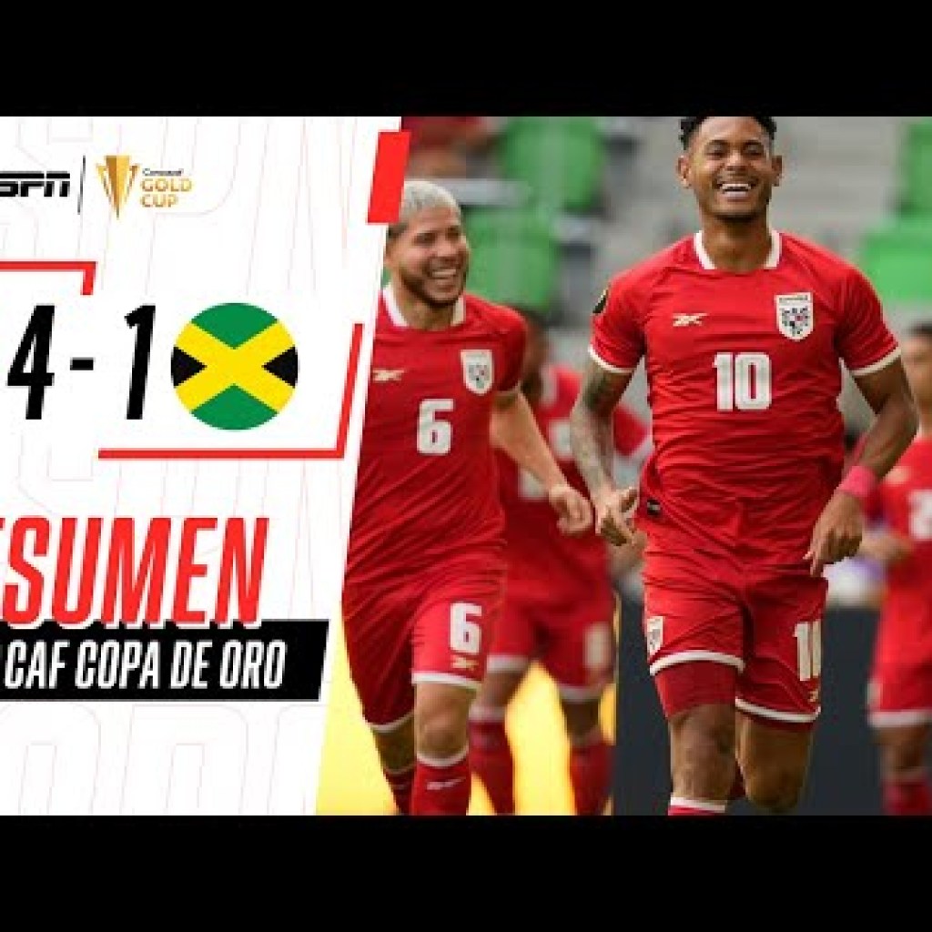 Panamá venció 4-1 a Jamaica y quedó líder del Grupo C de la Copa Oro 2025 | RESUMEN Y GOLES Panamá venció 4-1 a Jamaica y quedó líder del Grupo C de la Copa Oro 2025 | RESUMEN Y GOLES