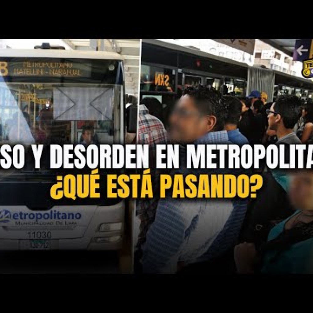 Acoso y desorden en el Metropolitano: ¿Qué está pasando en este servicio? | EN VIVO #TQH Acoso y desorden en el Metropolitano: ¿Qué está pasando en este servicio? | EN VIVO #TQH