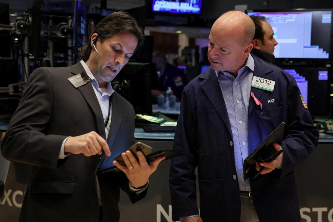 Nvidia’s stock falls as S&P 500 and Nasdaq retreat from all-time highs