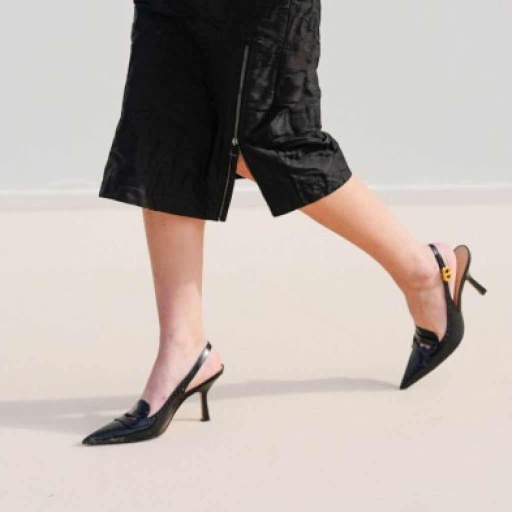 Luxury waits for the US kitten-heeled mule to drop Luxury waits for the US kitten-heeled mule to drop