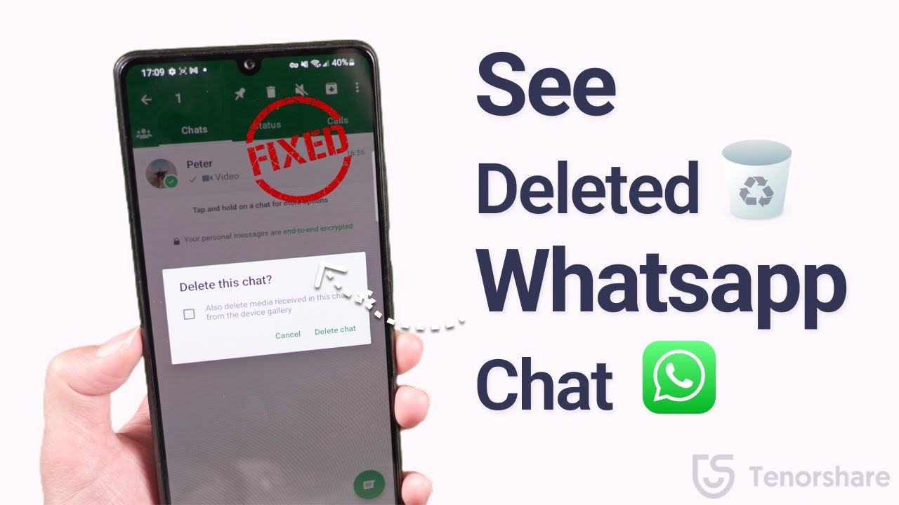 Cara Mengetahui Chat WhatsApp yang Dihapus Tanpa Aplikasi Cara Mengetahui Chat WhatsApp yang Dihapus Tanpa Aplikasi