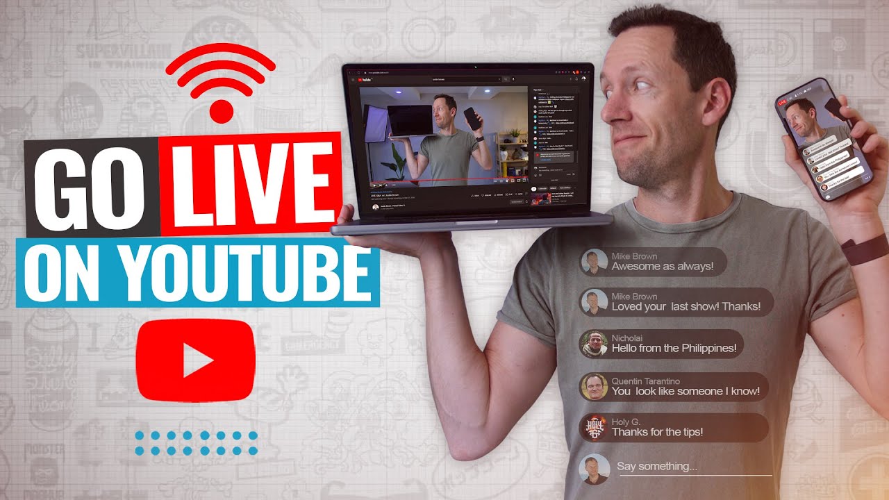 Cara Live Streaming di YouTube Menggunakan Ponsel Cara Live Streaming di YouTube Menggunakan Ponsel