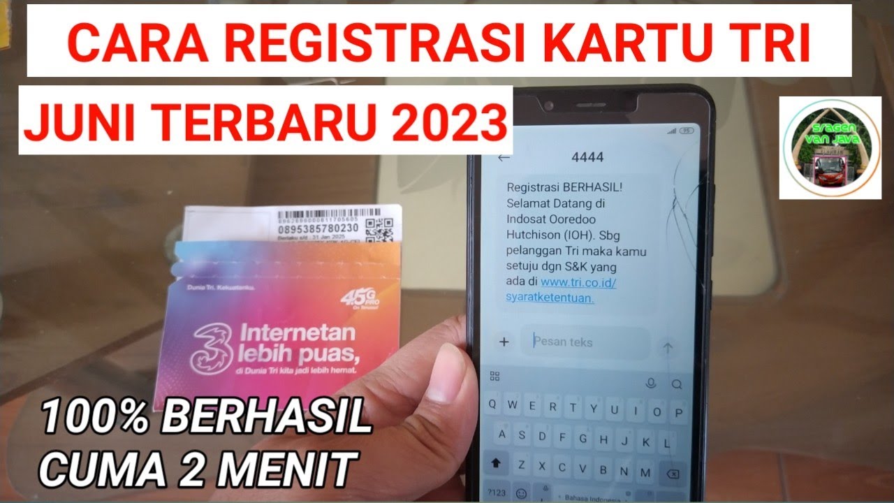 Cara Mudah Registrasi Kartu Tri untuk Nikmati Jaringan Stabil Cara Mudah Registrasi Kartu Tri untuk Nikmati Jaringan Stabil