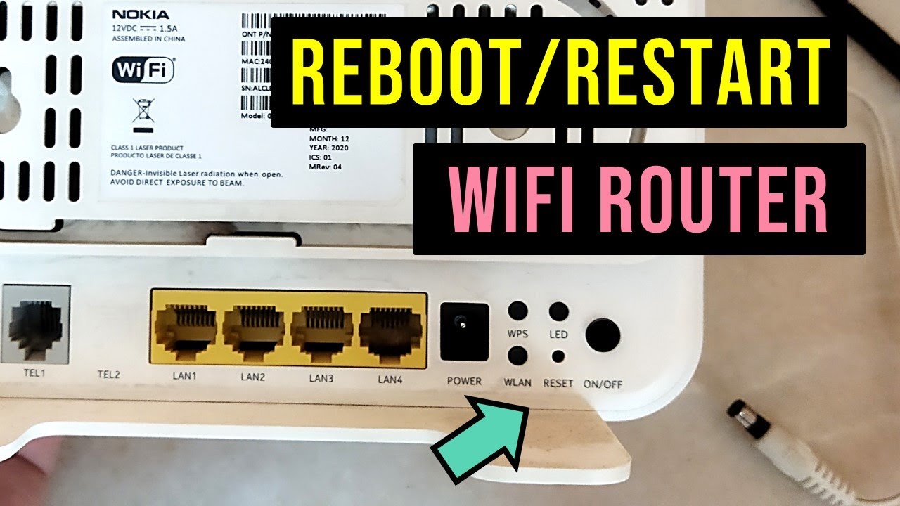 Cara Merestart Router WiFi: Solusi Cepat untuk Koneksi Internet yang Bermasalah Cara Merestart Router WiFi: Solusi Cepat untuk Koneksi Internet yang Bermasalah