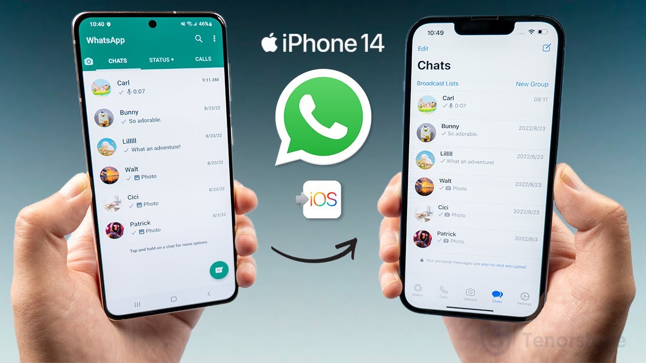 Cara Pindahkan Chat WhatsApp dari iPhone ke Android Tanpa Ribet Cara Pindahkan Chat WhatsApp dari iPhone ke Android Tanpa Ribet