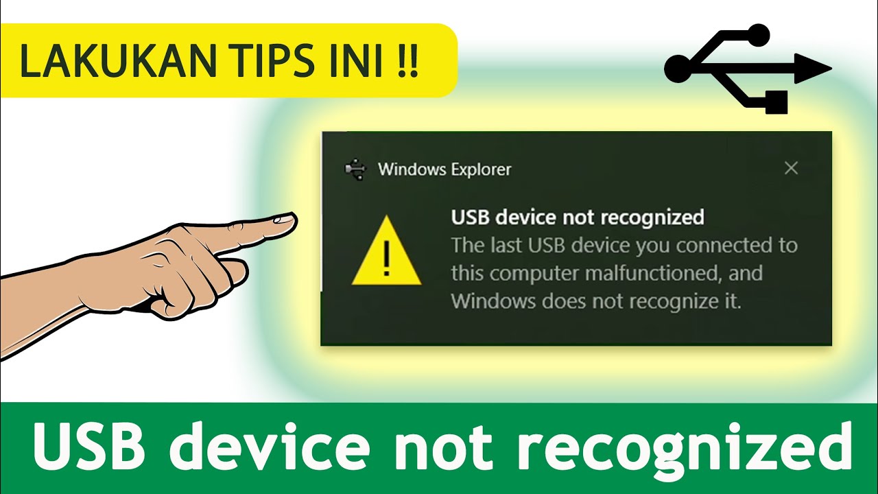 USB Tak Terbaca di Laptop? Jangan Panik, Begini Solusinya! USB Tak Terbaca di Laptop? Jangan Panik, Begini Solusinya!