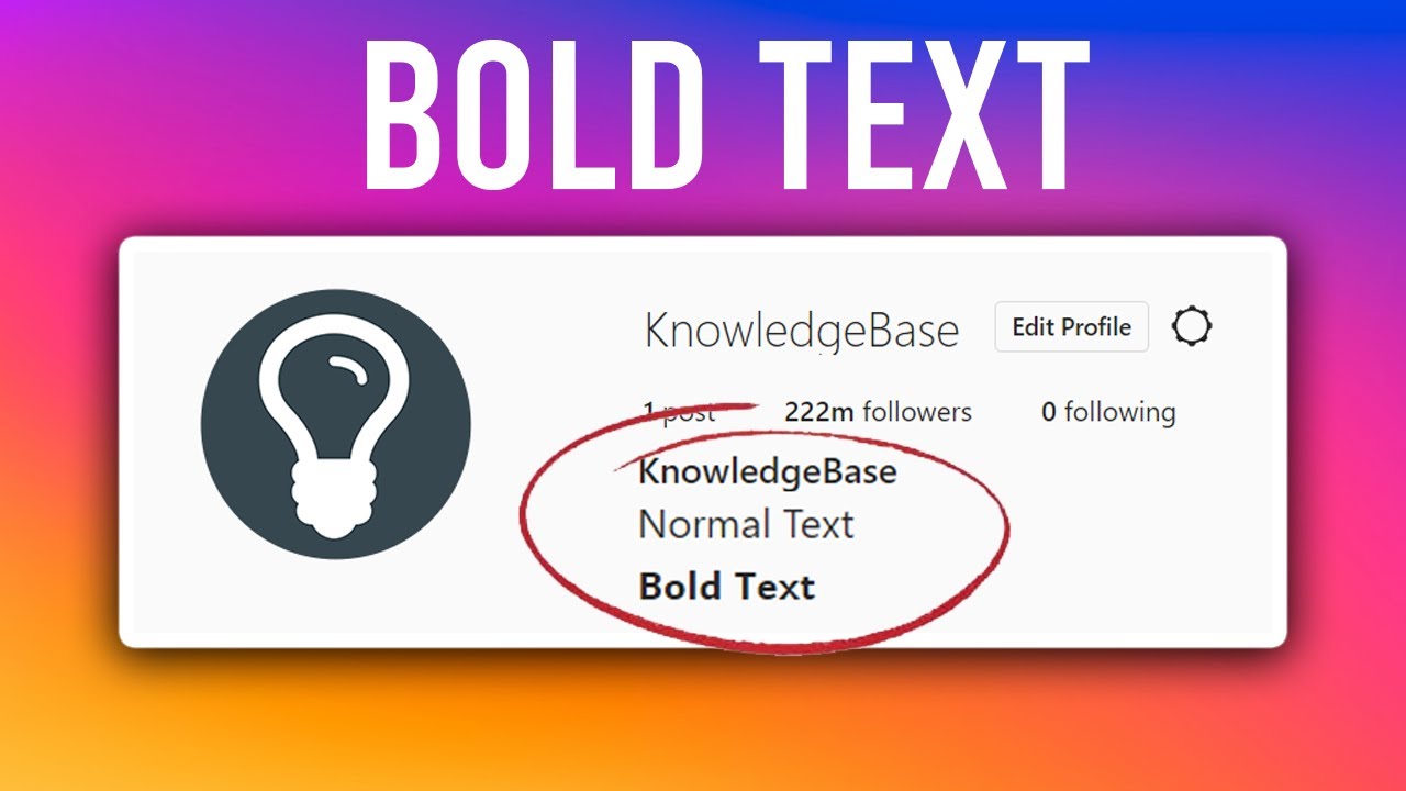 Tulisan Tebal Instagram: Panduan Lengkap untuk Penggunaan Efektif Tulisan Tebal Instagram: Panduan Lengkap untuk Penggunaan Efektif