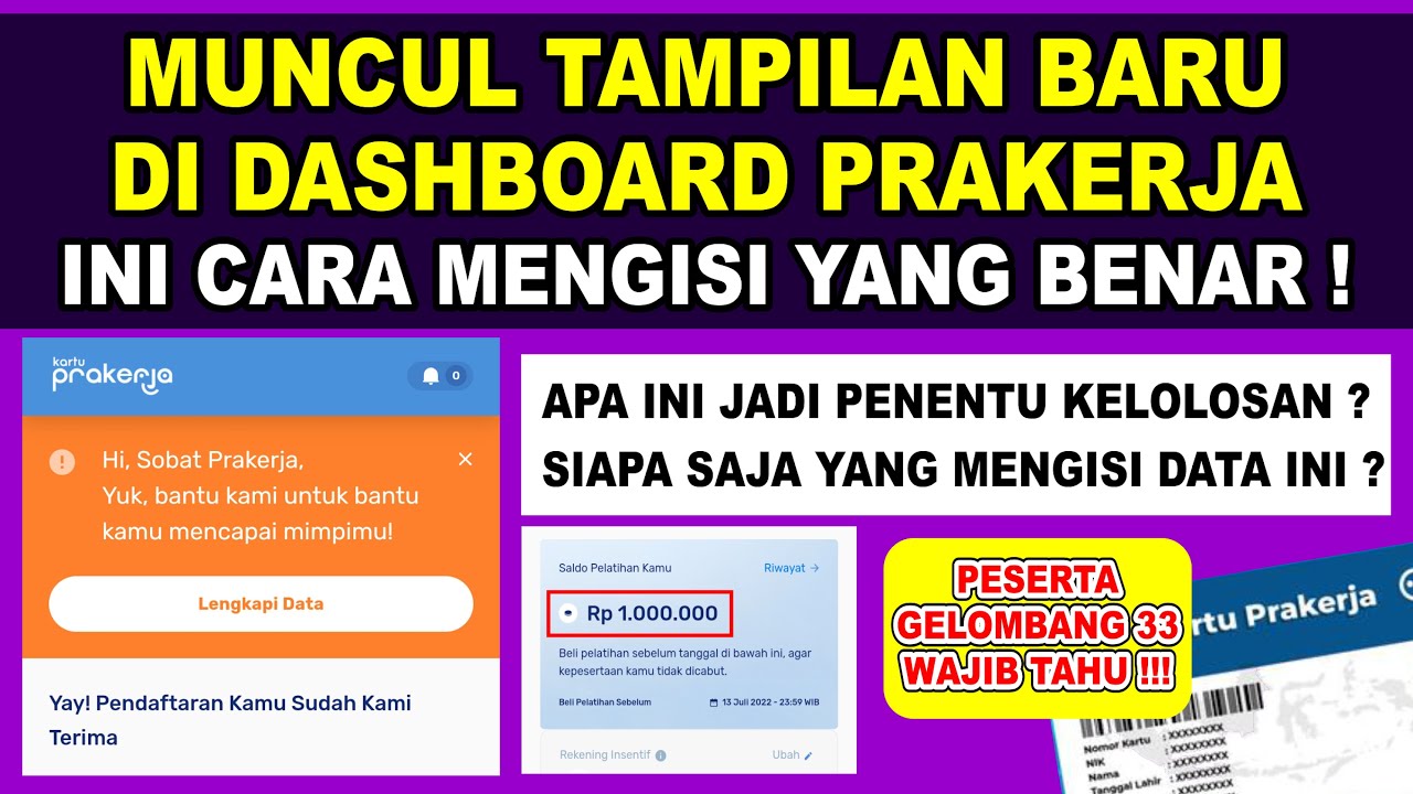 Kenapa Sertifikat Prakerja Tak Muncul di Dashboard? Kenapa Sertifikat Prakerja Tak Muncul di Dashboard?