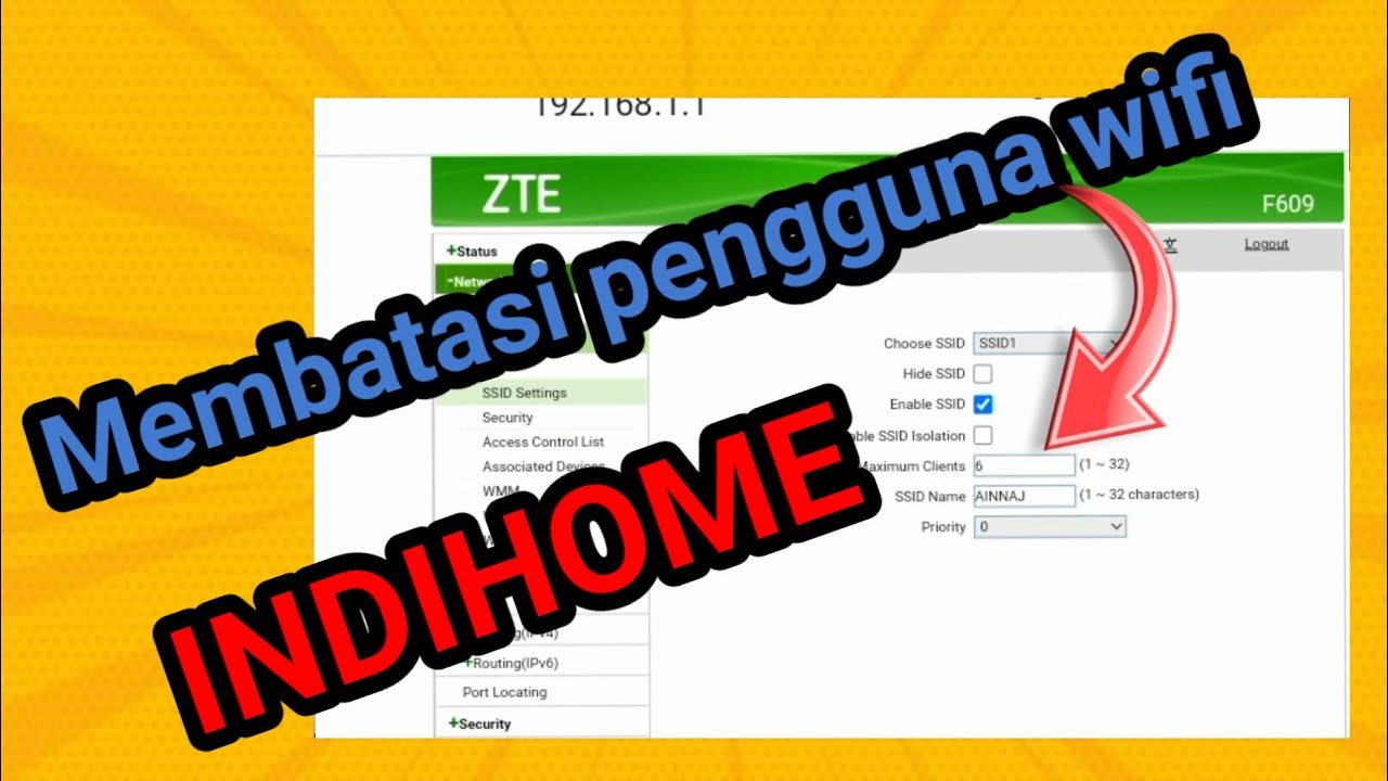 Batasi Pengguna Wi-Fi IndiHome: Amankan Jaringan Anda Batasi Pengguna Wi-Fi IndiHome: Amankan Jaringan Anda
