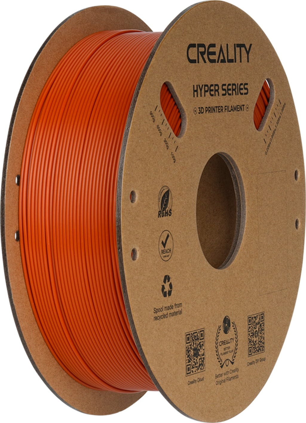 Creality – Hyper PLA Braun – 1,75 mm – 1 kg