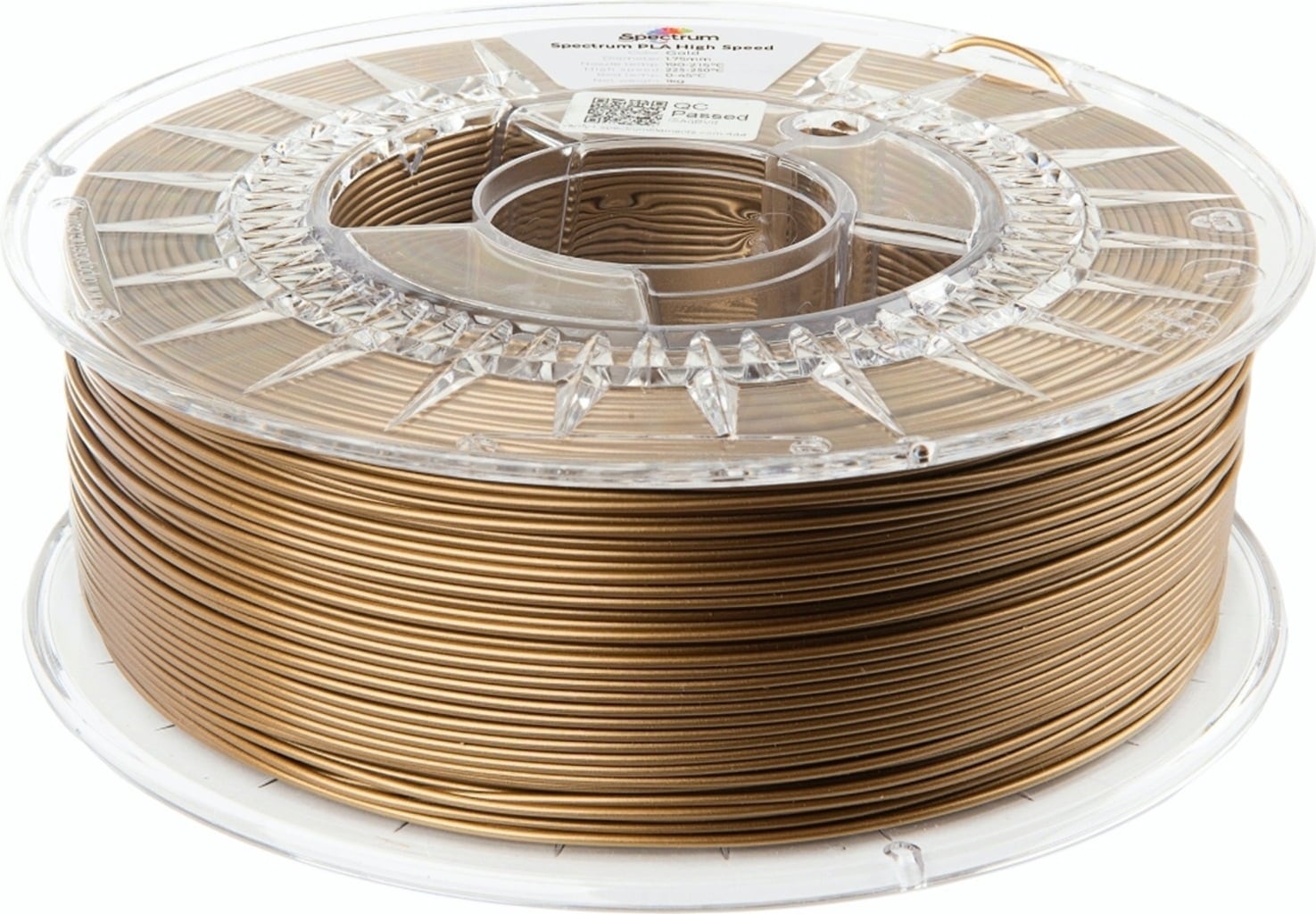 Spectrum – Premium PLA High Speed Gold – 1,75 mm – 1,0 kg