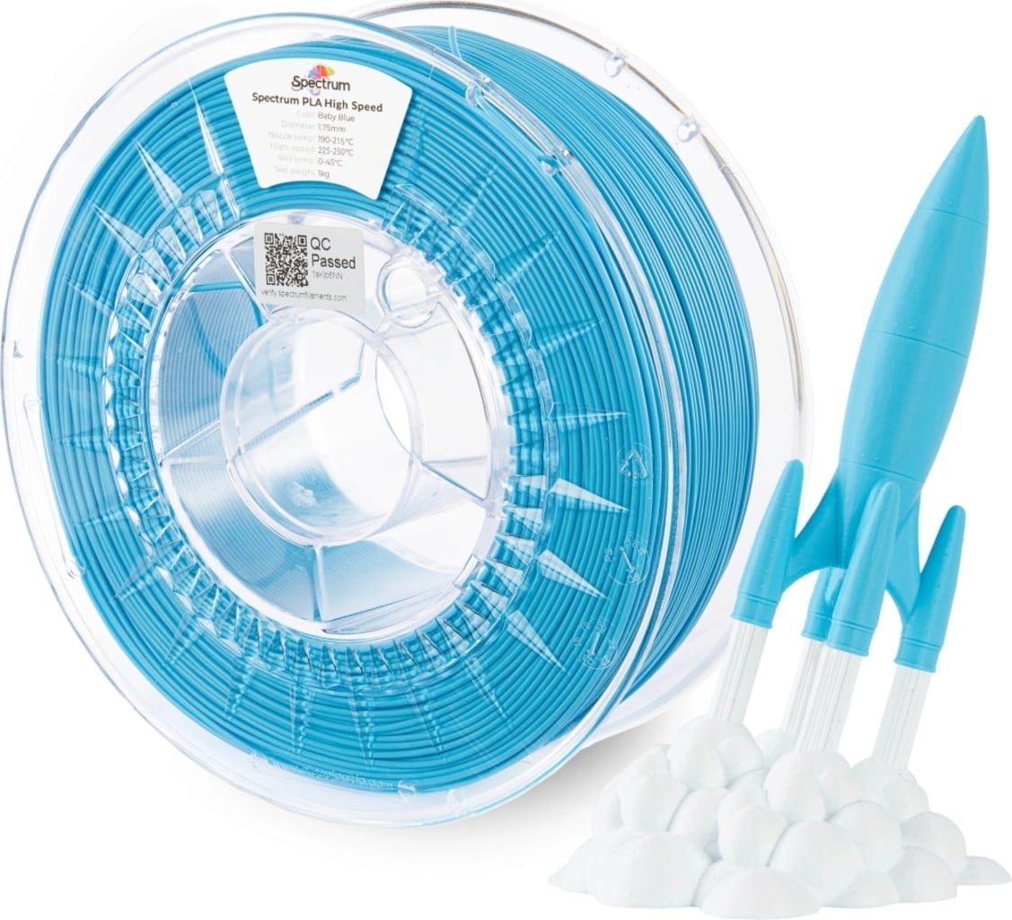 Spectrum – Premium PLA High Speed Baby Blue – 1,75 mm – 1 kg