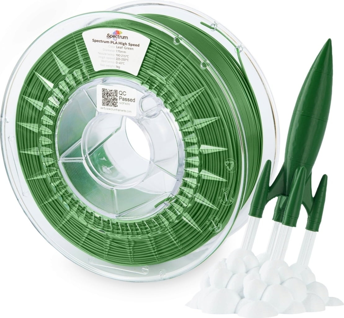 Spectrum – Premium PLA High Speed Leaf Green – 1,75 mm – 1 kg