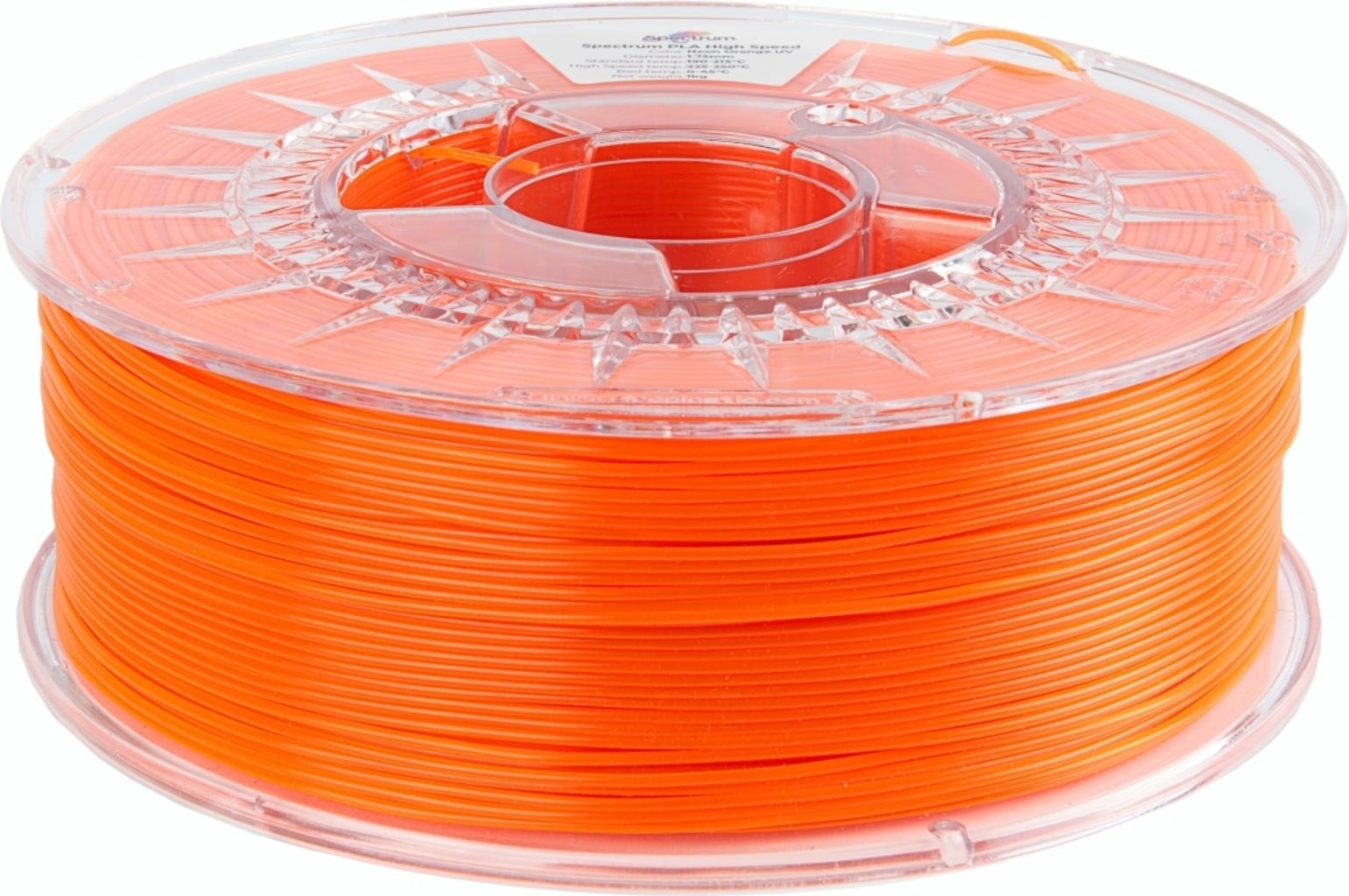 Spectrum – High Speed PLA Neon Orange UV – 1,75 mm – 1 kg
