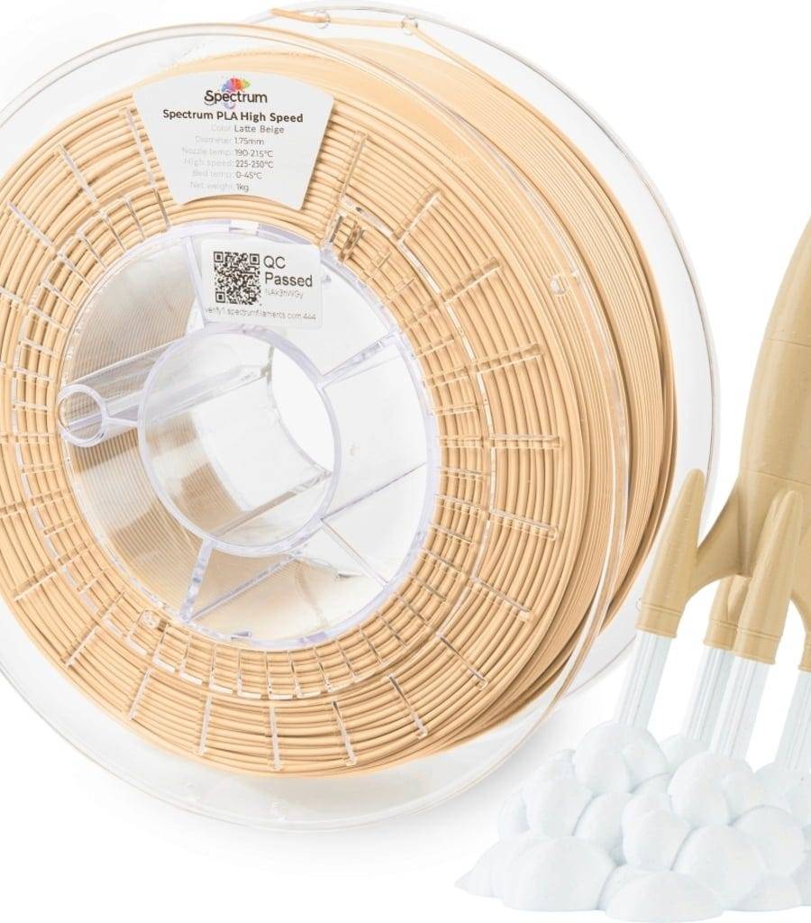 Spectrum – Premium PLA High Speed Latte Beige – 1,75 mm – 1 kg