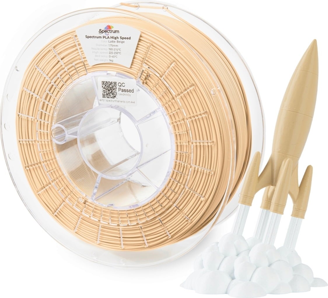 Spectrum – Premium PLA High Speed Latte Beige – 1,75 mm – 1 kg