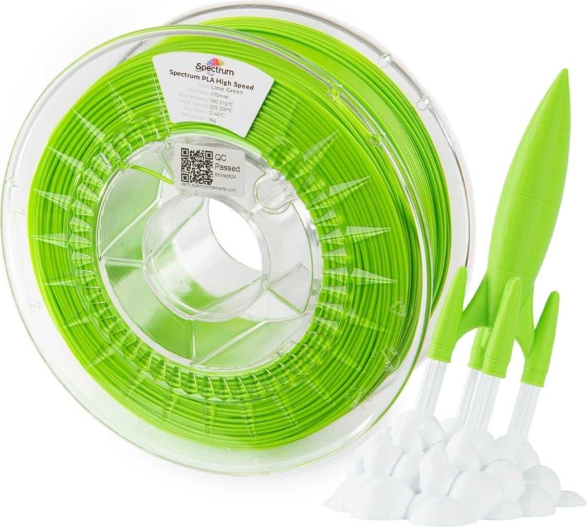 Spectrum – PLA High Speed Lime Green – 1,75 mm – 1 kg