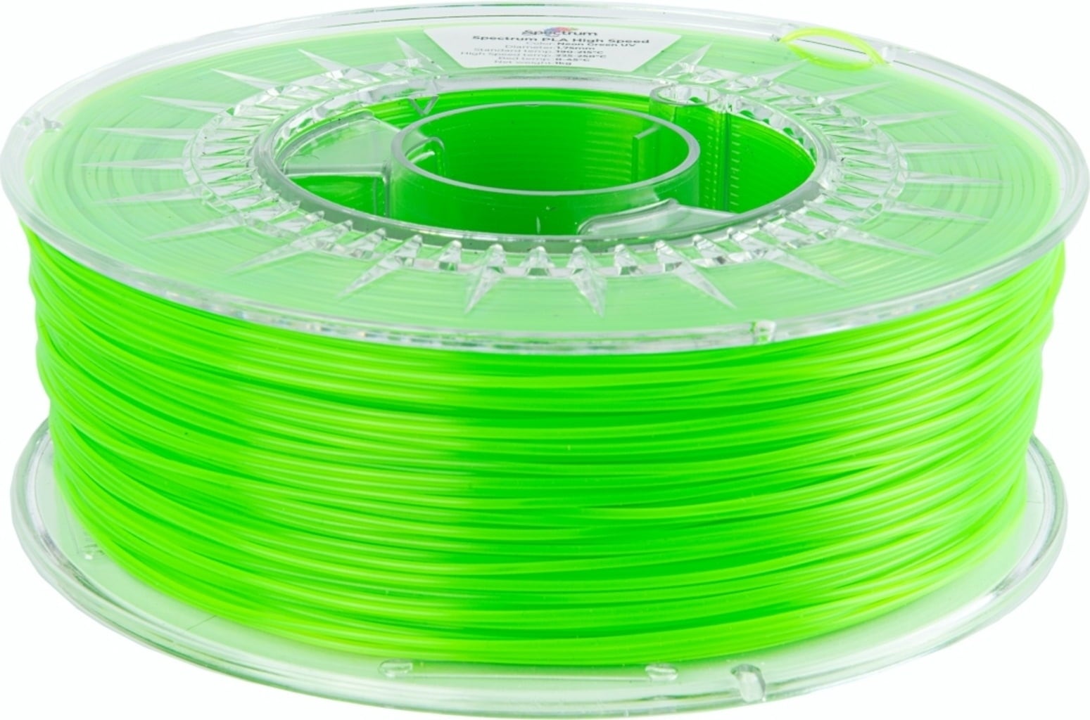Spectrum – High Speed PLA Neon Green UV – 1,75 mm – 1 kg