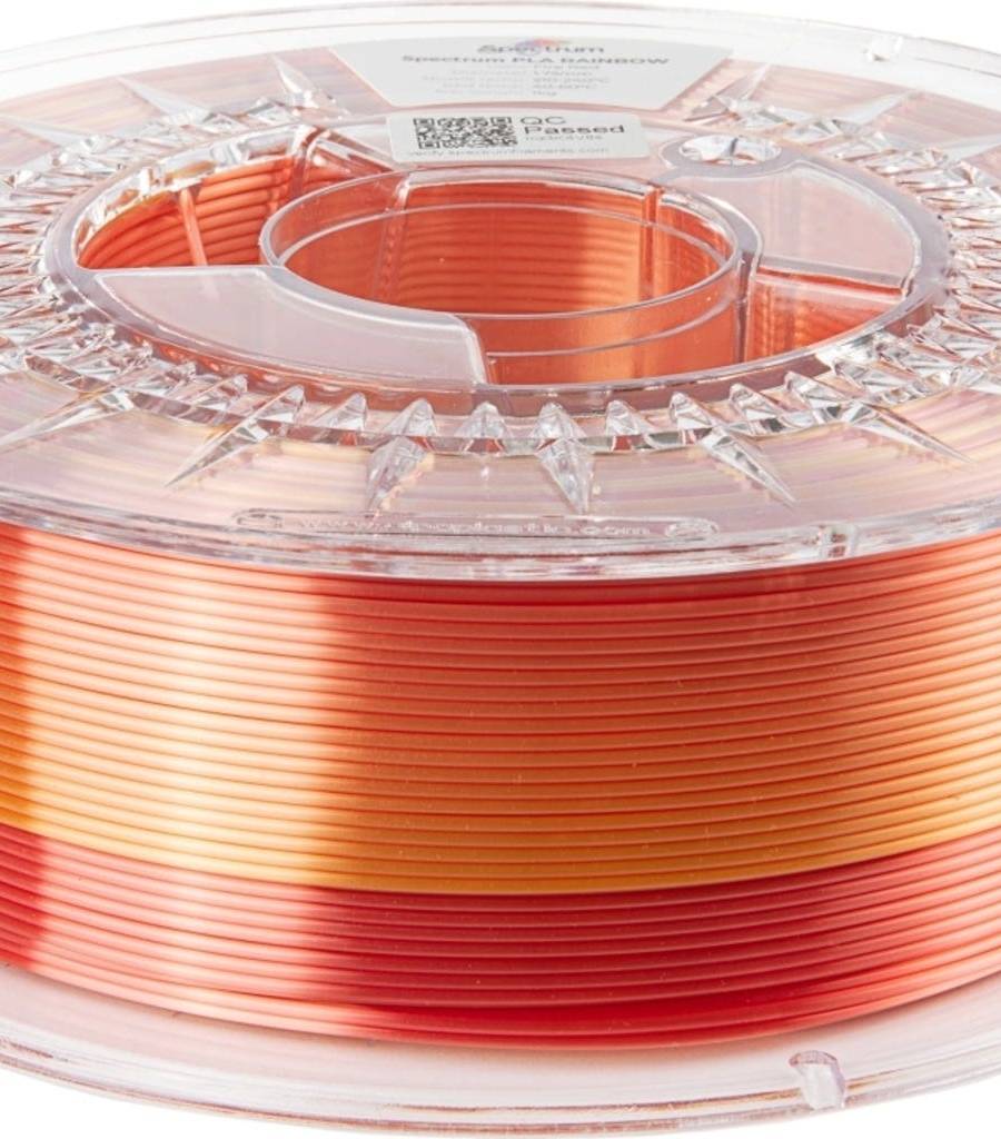 Spectrum – PLA Silk Rainbow Fire Red – 1,75 mm – 1 kg