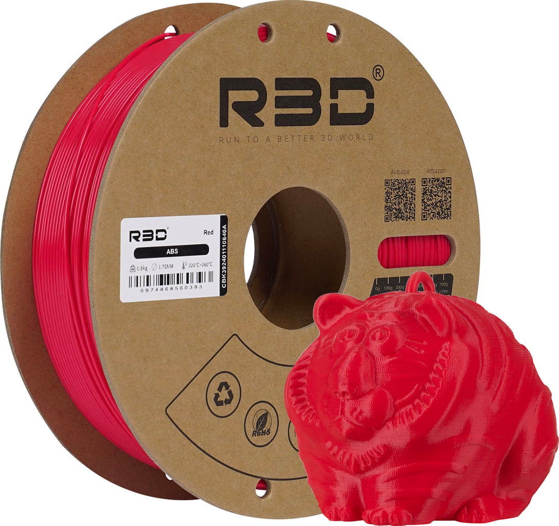 R3D – ABS Rot – 1,75 mm – 0.8 kg