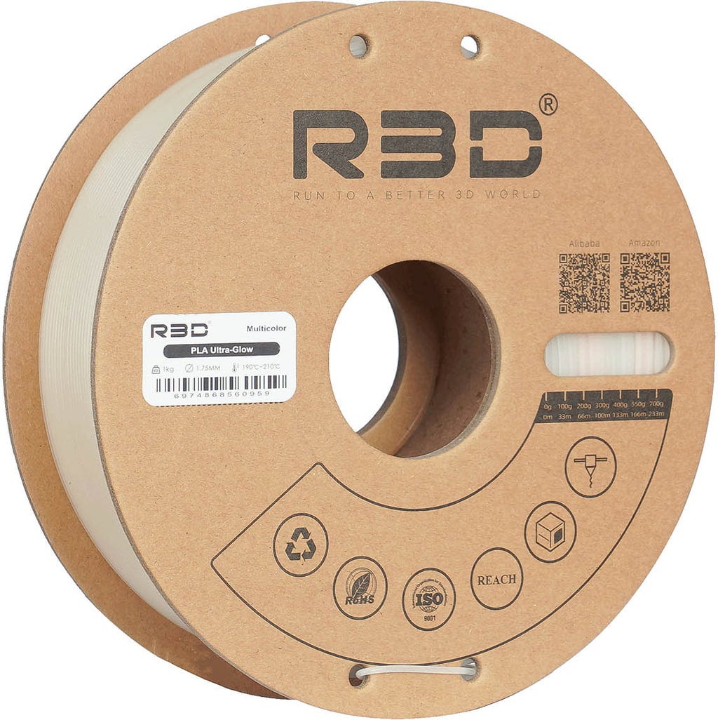 R3D – PLA Ultra-Glow Multicolor – 1,75 mm – 1 kg