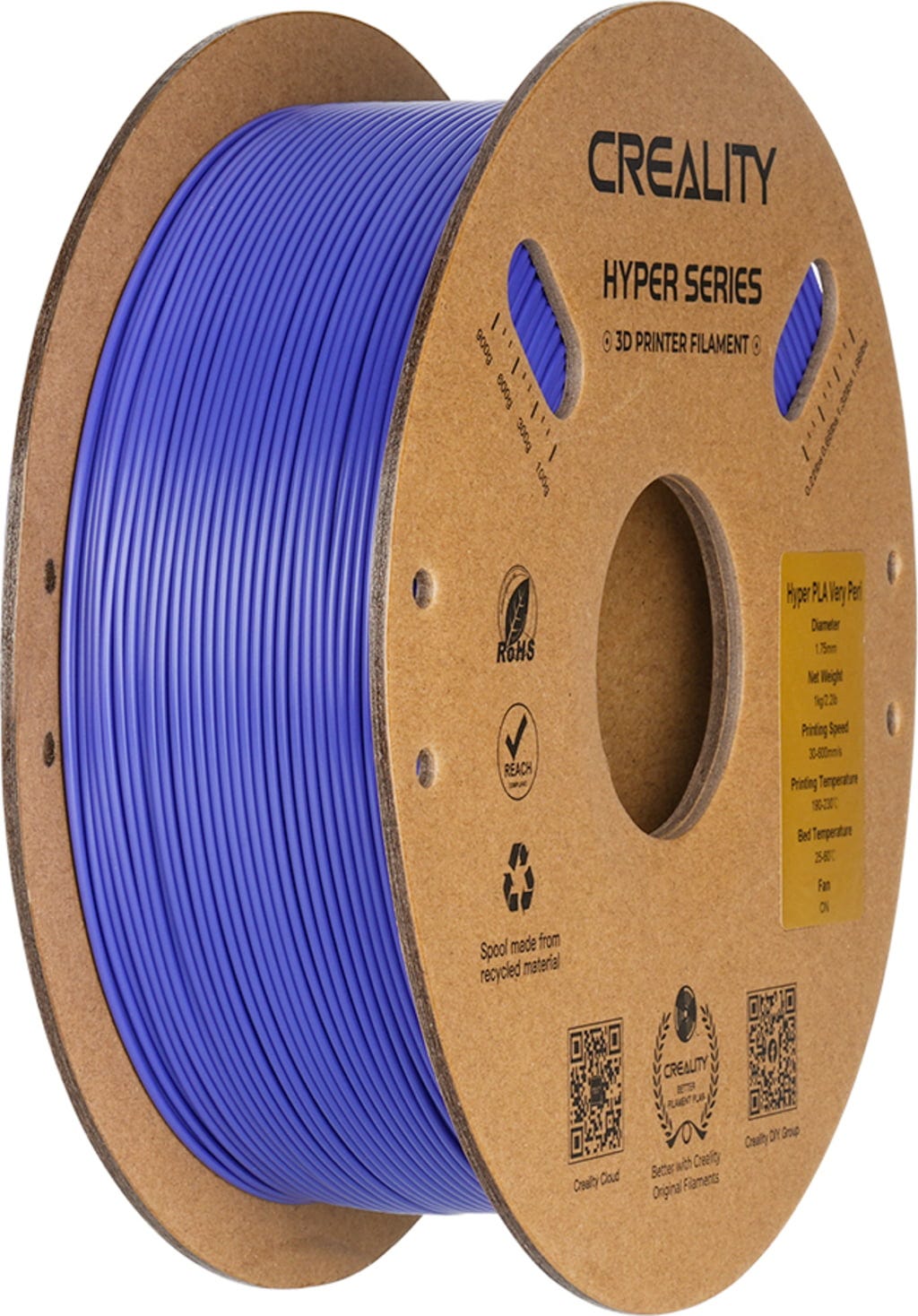 Creality – Hyper PLA Perry Blue – 1,75 mm – 1 kg