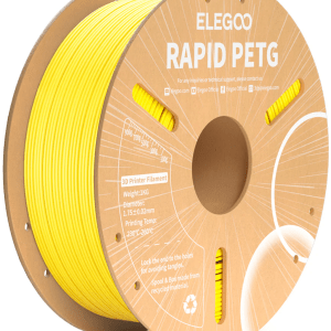 Elegoo – Rapid PETG Gelb – 1,75 mm – 1 kg Elegoo – Rapid PETG Gelb – 1,75 mm – 1 kg