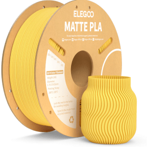 Elegoo – PLA Matte Sunshine Yellow – 1,75 mm – 1,0 kg Elegoo – PLA Matte Sunshine Yellow – 1,75 mm – 1,0 kg