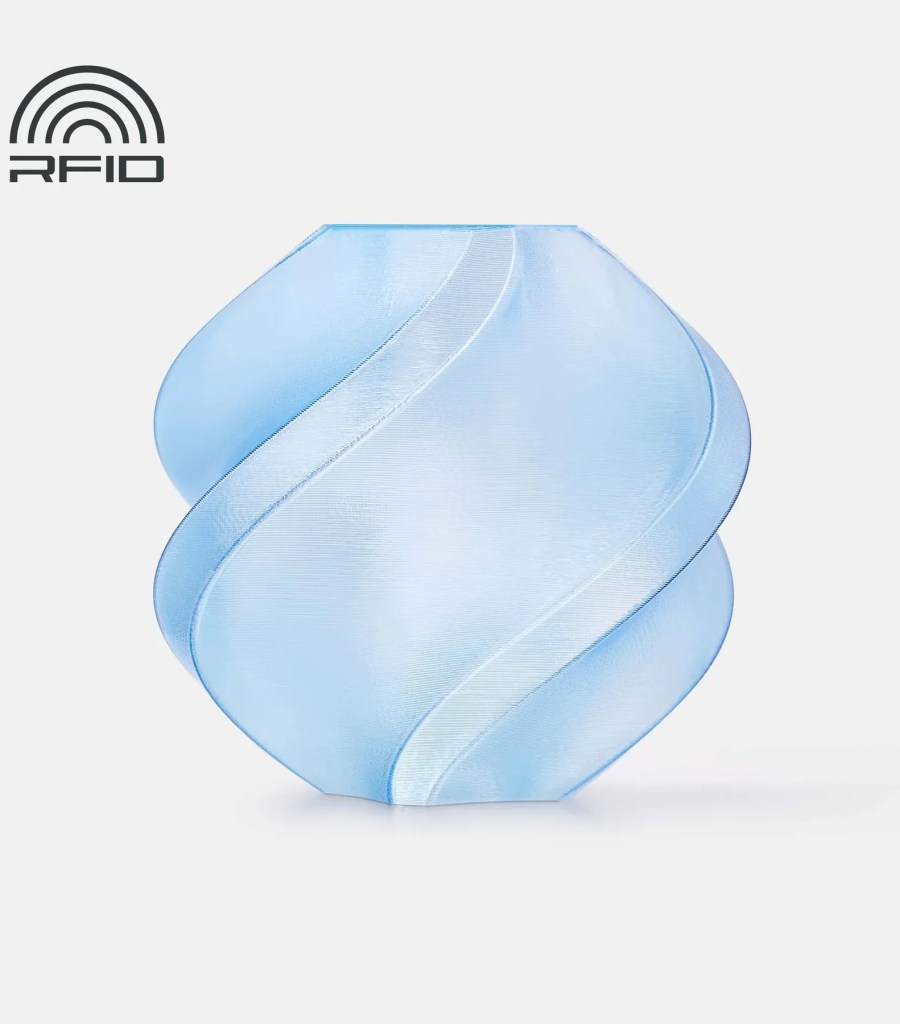 Bambu Lab – PETG Hellblau Lichtdurchlässig – 1,75 mm – 1,0 kg