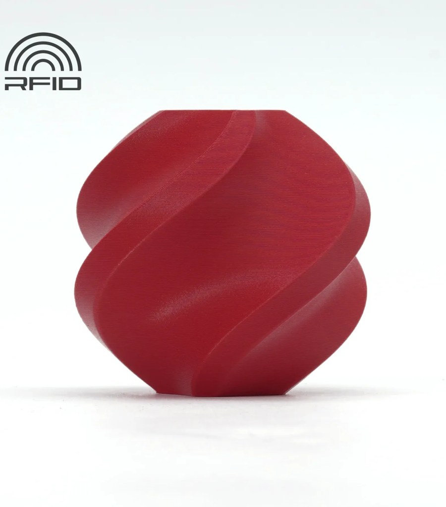 Bambu Lab – PLA Matt Dunkelrot – 1,75 mm – 1 kg