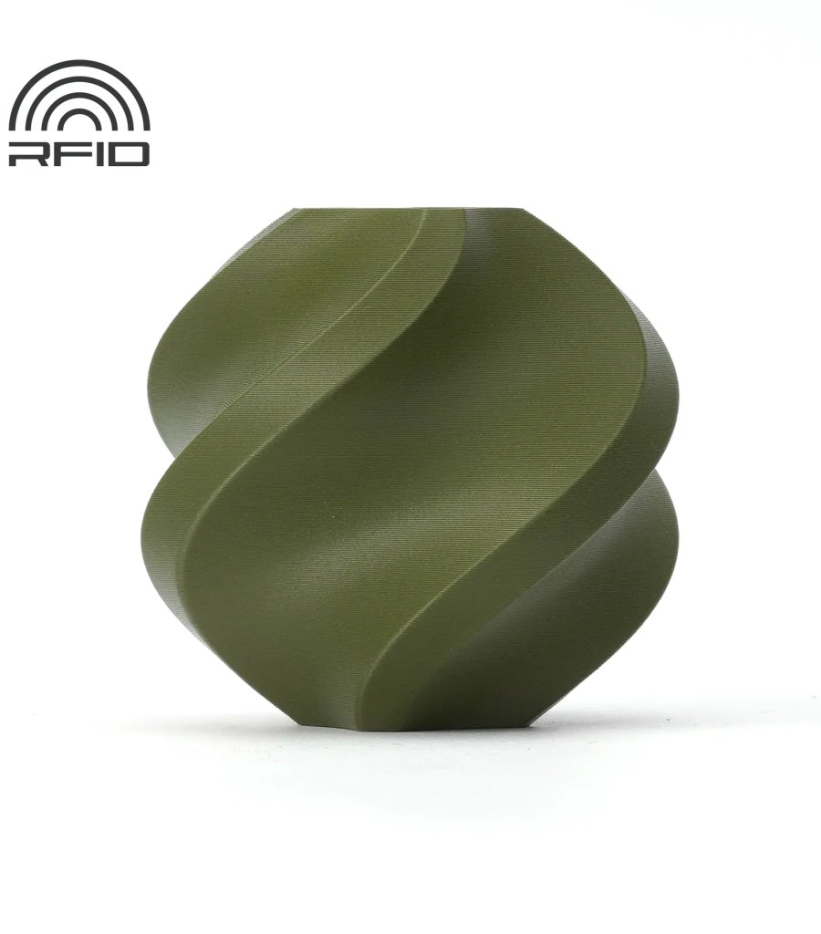 Bambu Lab – PLA Matt Dunkelgrün – 1,75 mm – 1 kg