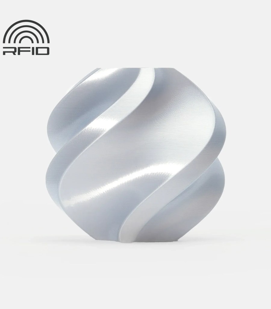 Bambu Lab – PLA Silk Silber – 1,75 mm – 1 kg