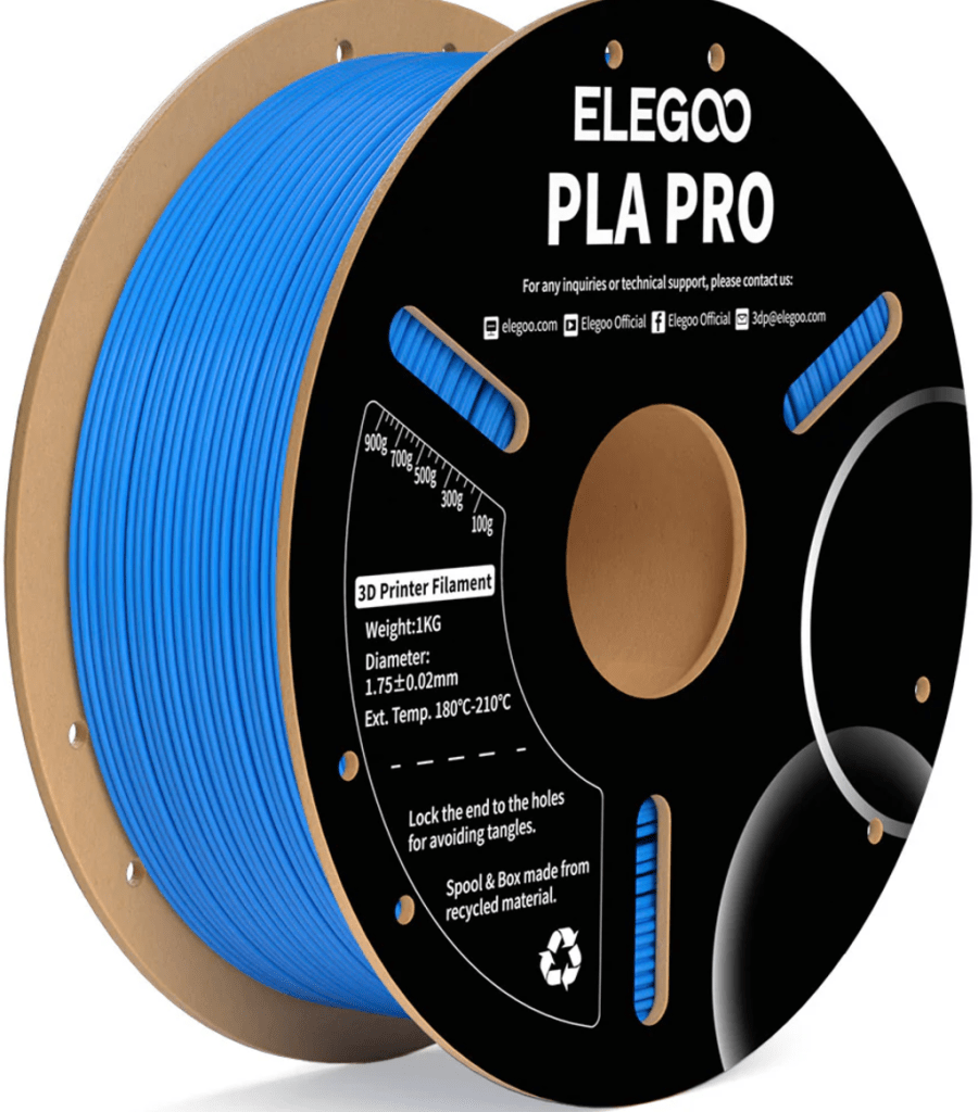 Elegoo – PLA Pro Hellblau – 1,75 mm – 1 kg