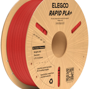 Elegoo – Rapid PLA+ Rot – 1,75 mm – 1 kg Elegoo – Rapid PLA+ Rot – 1,75 mm – 1 kg