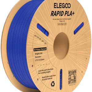 Elegoo – Rapid PLA+ Blau – 1,75 mm – 1 kg Elegoo – Rapid PLA+ Blau – 1,75 mm – 1 kg