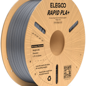 Elegoo – Rapid PLA+ Silber – 1,75 mm – 1 kg Elegoo – Rapid PLA+ Silber – 1,75 mm – 1 kg