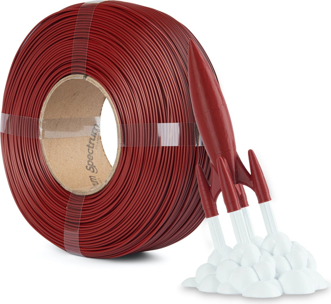 Spectrum – ReFill High Speed PLA Crimson Red – 1.75 mm – 1 kg