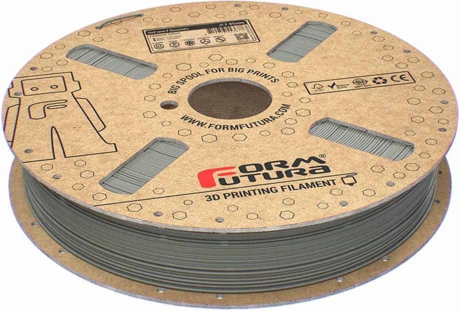 FormFutura – ReForm rPLA Elephant Grey – 1,75 mm – 2,3 kg