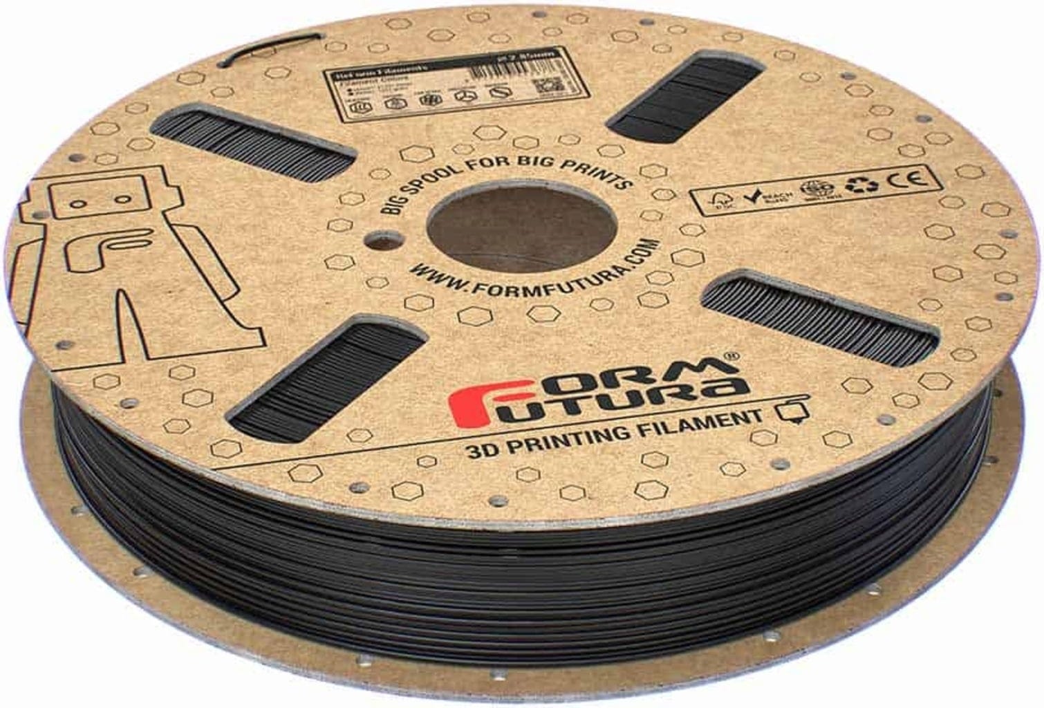 FormFutura – ReForm rPLA Schwarz – 1,75 mm – 1,0 kg