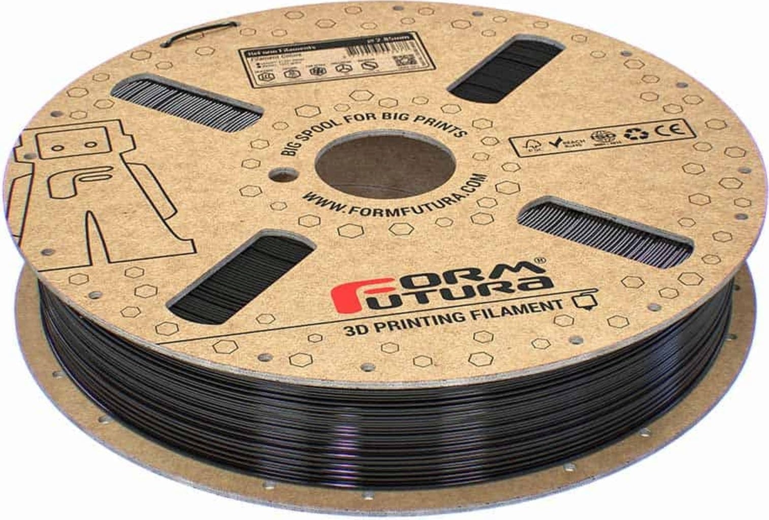 FormFutura – ReForm rPET Black – 1,75 mm – 2,3 kg