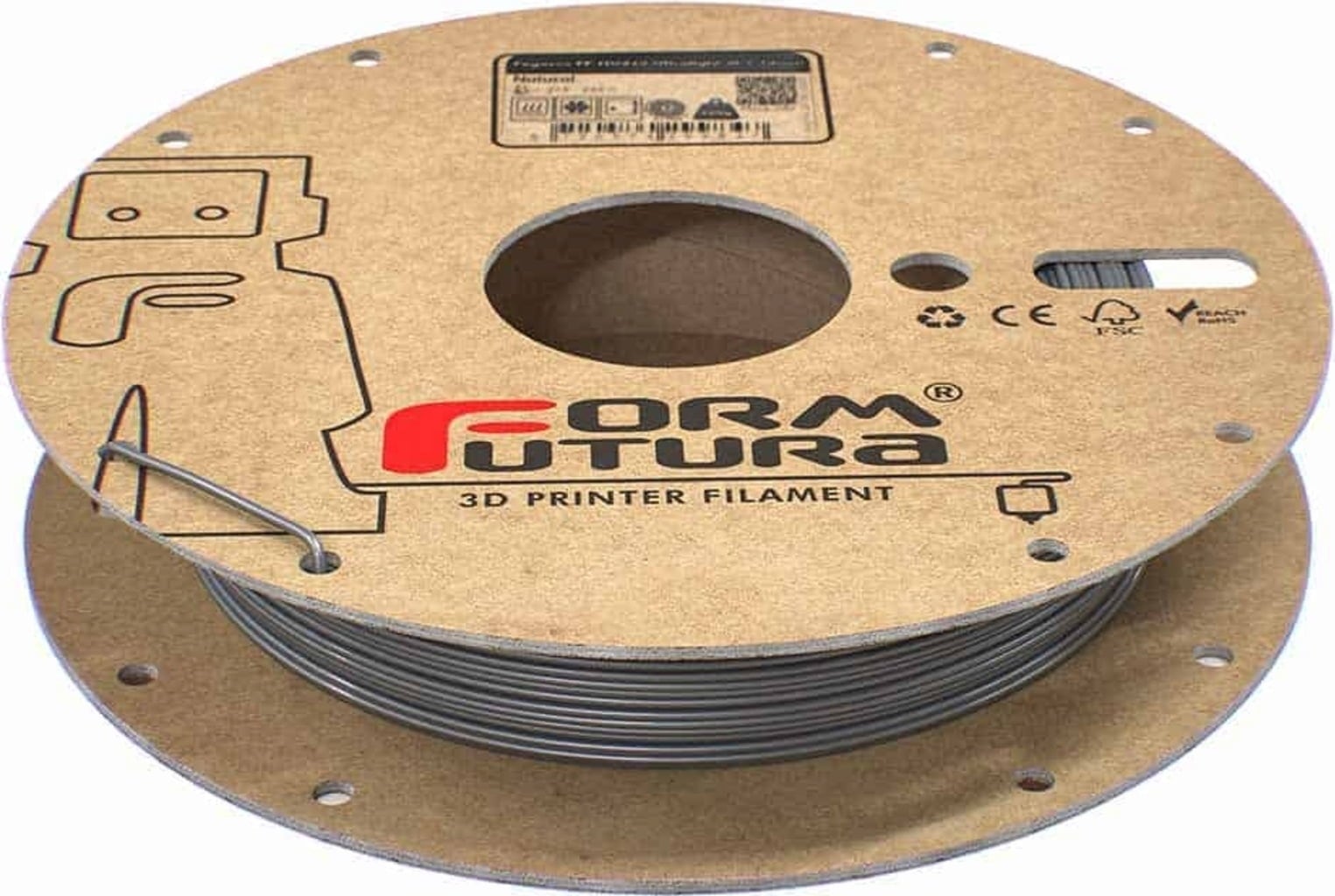 FormFutura – ReForm rPET Silver – 1,75 mm – 0.75 kg