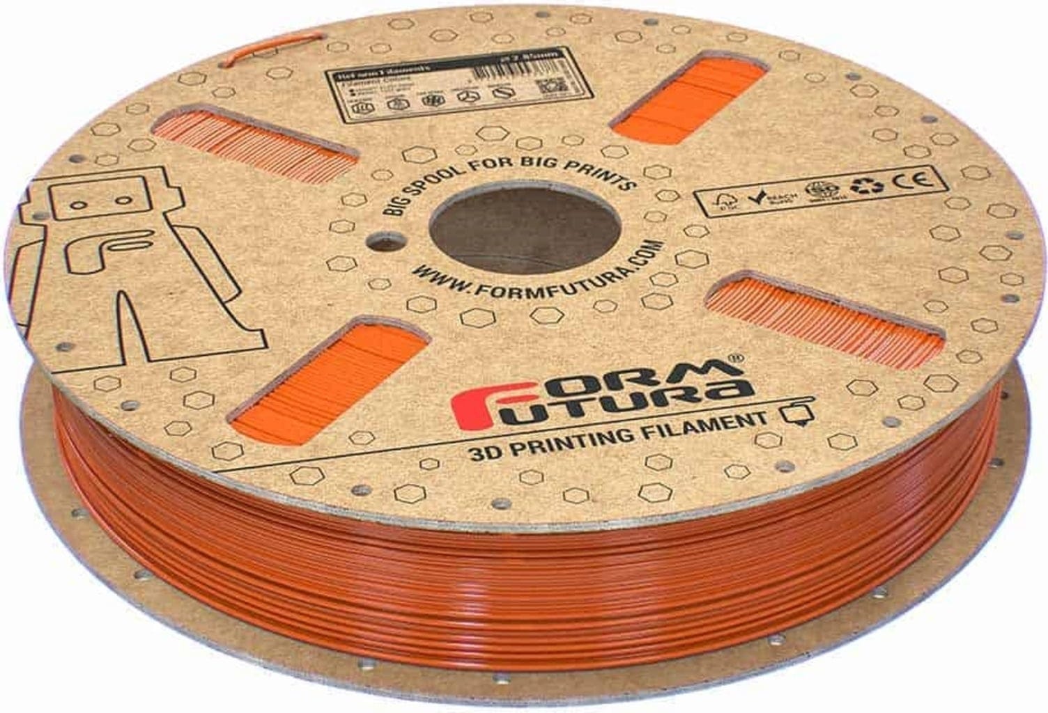 FormFutura – ReForm rPET Orange – 1.75 mm – 0.75 kg