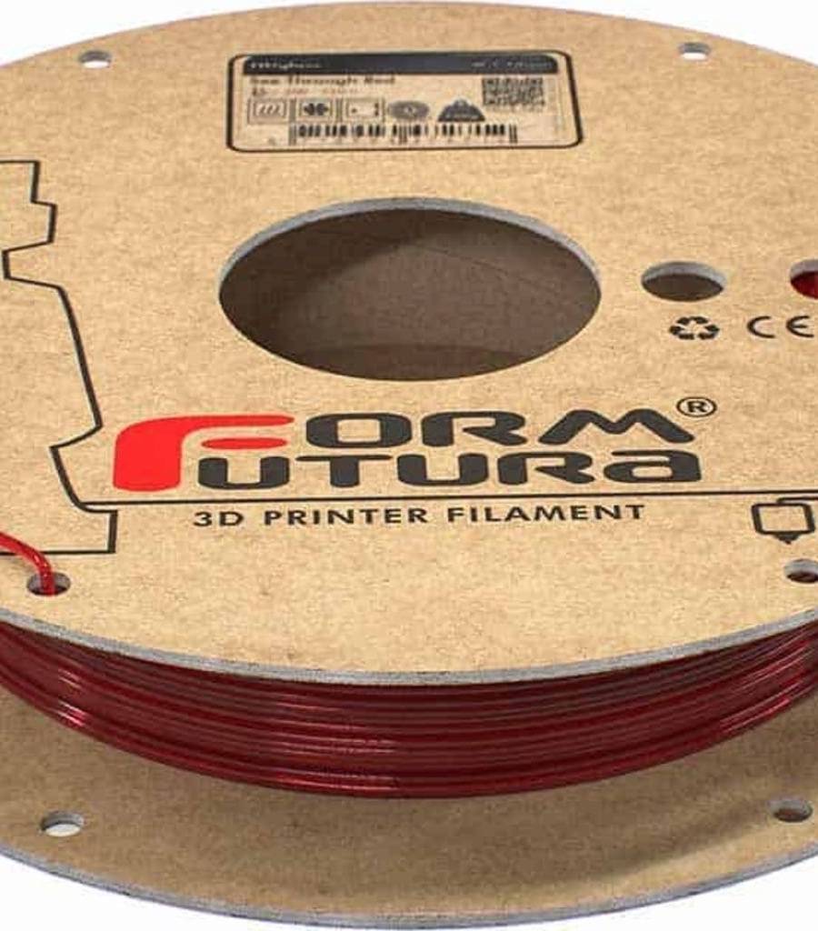 FormFutura – HDglass See Through Red – 1,75 mm – 0.75 kg
