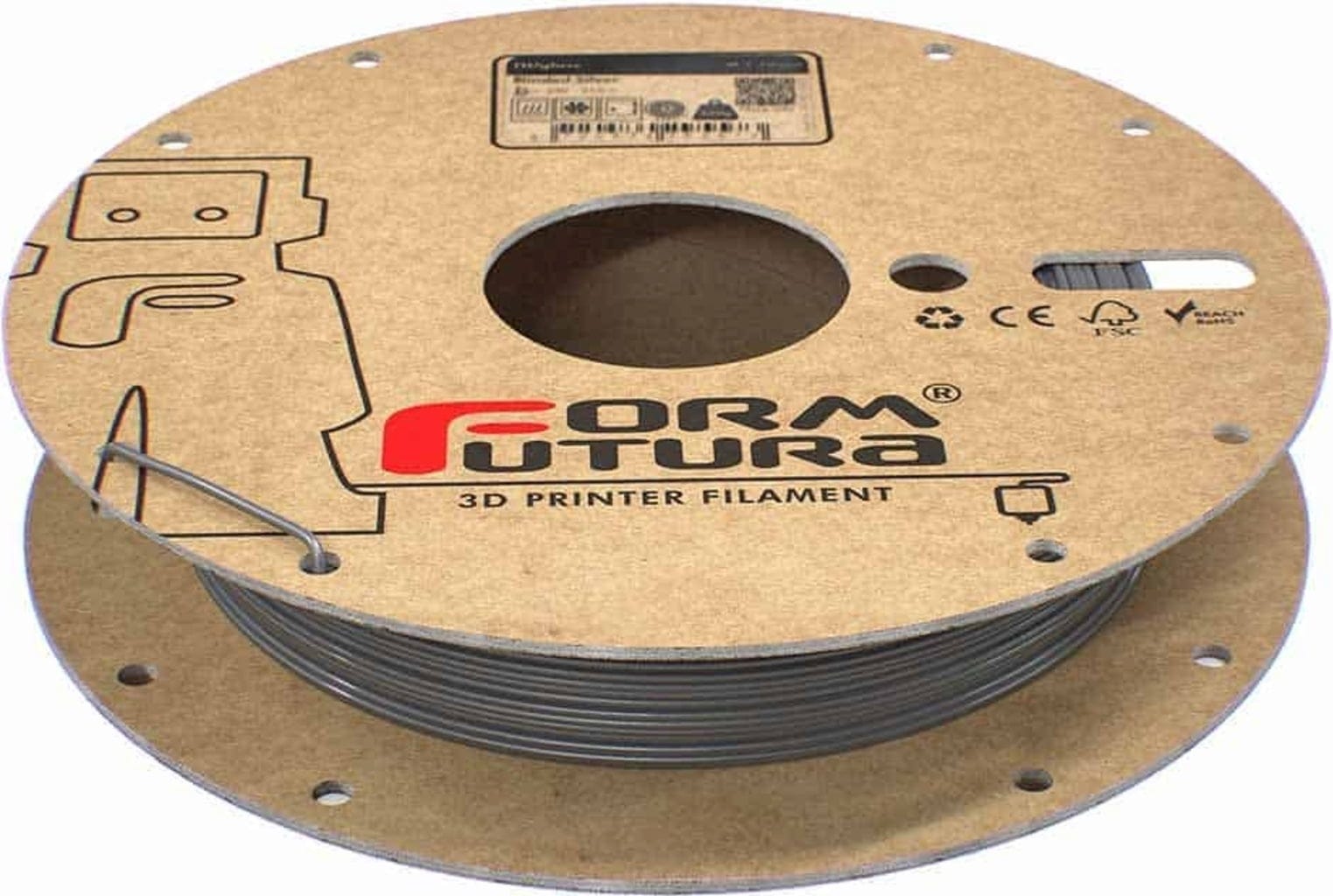 FormFutura – HDglass Blinded Silver – 1.75 mm – 0.75 kg