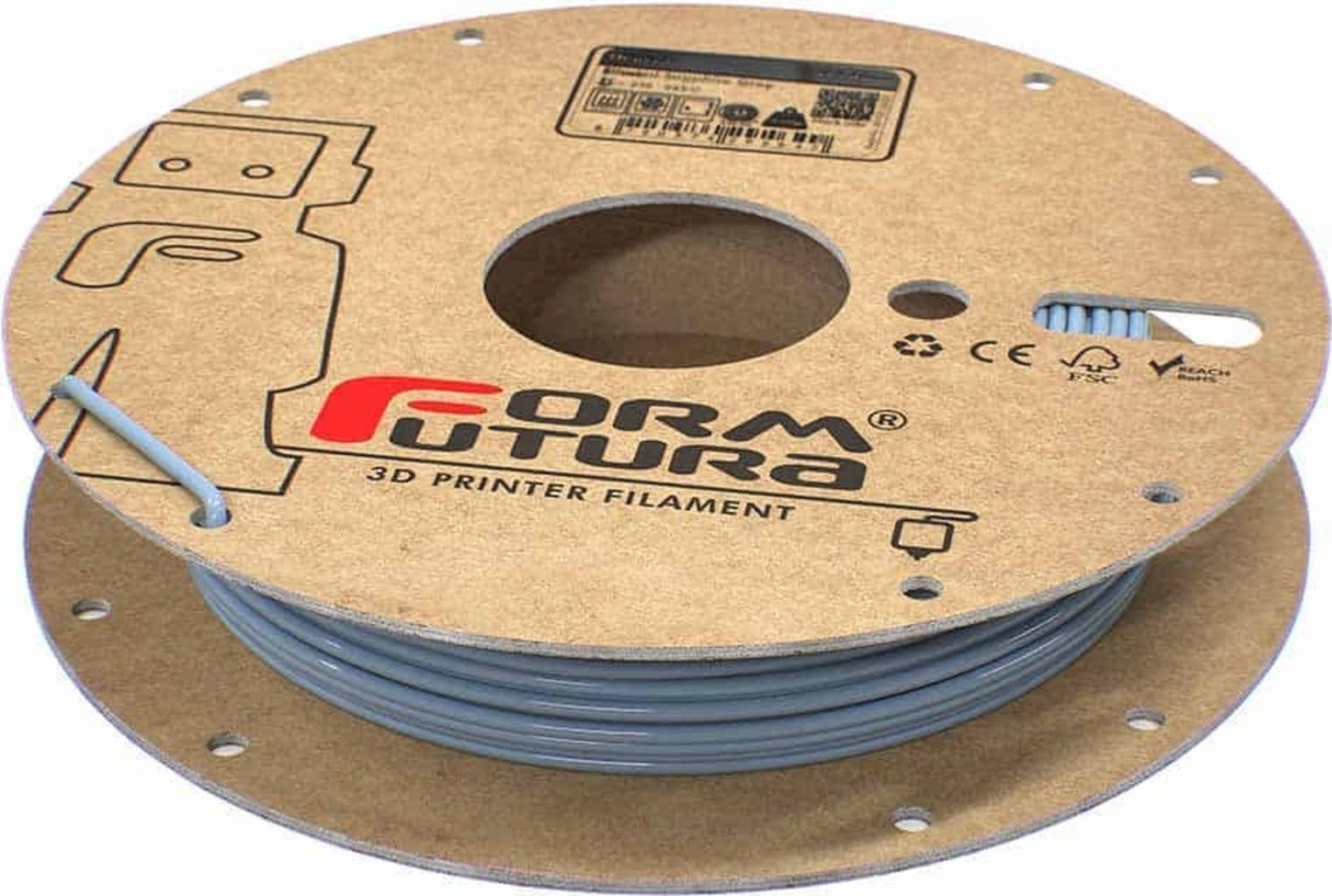 FormFutura – Undurchsichtig Grau Glänzend – 2.85 mm – 0.25 kg