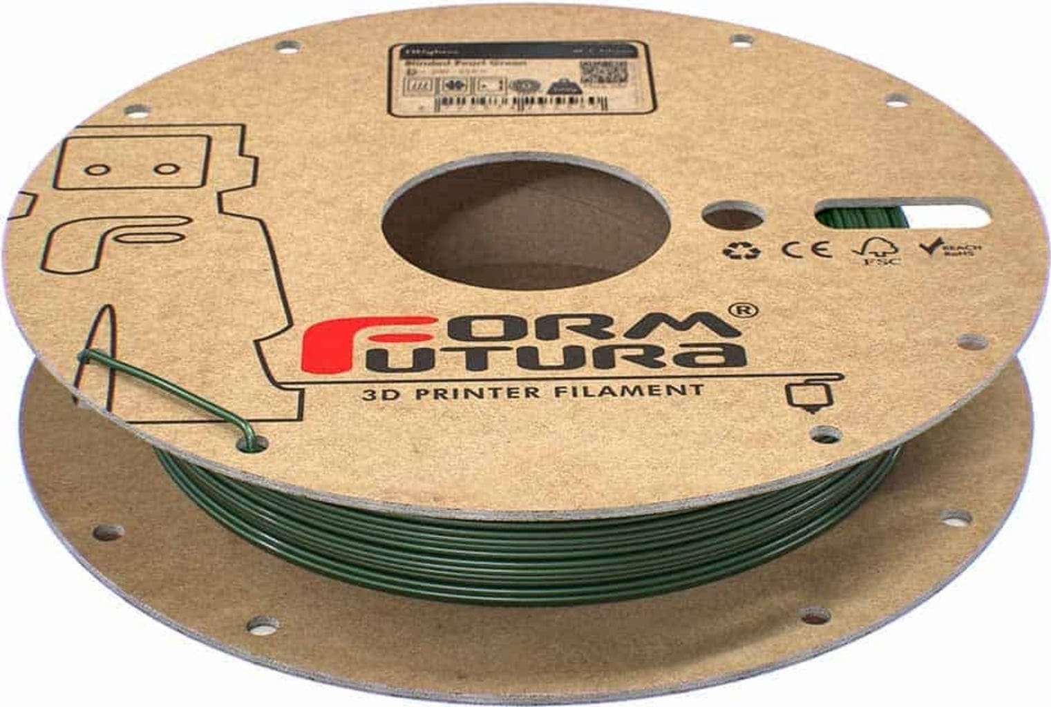 FormFutura – HDglass Blinded Perlgrün – 1,75 mm – 0.75 kg