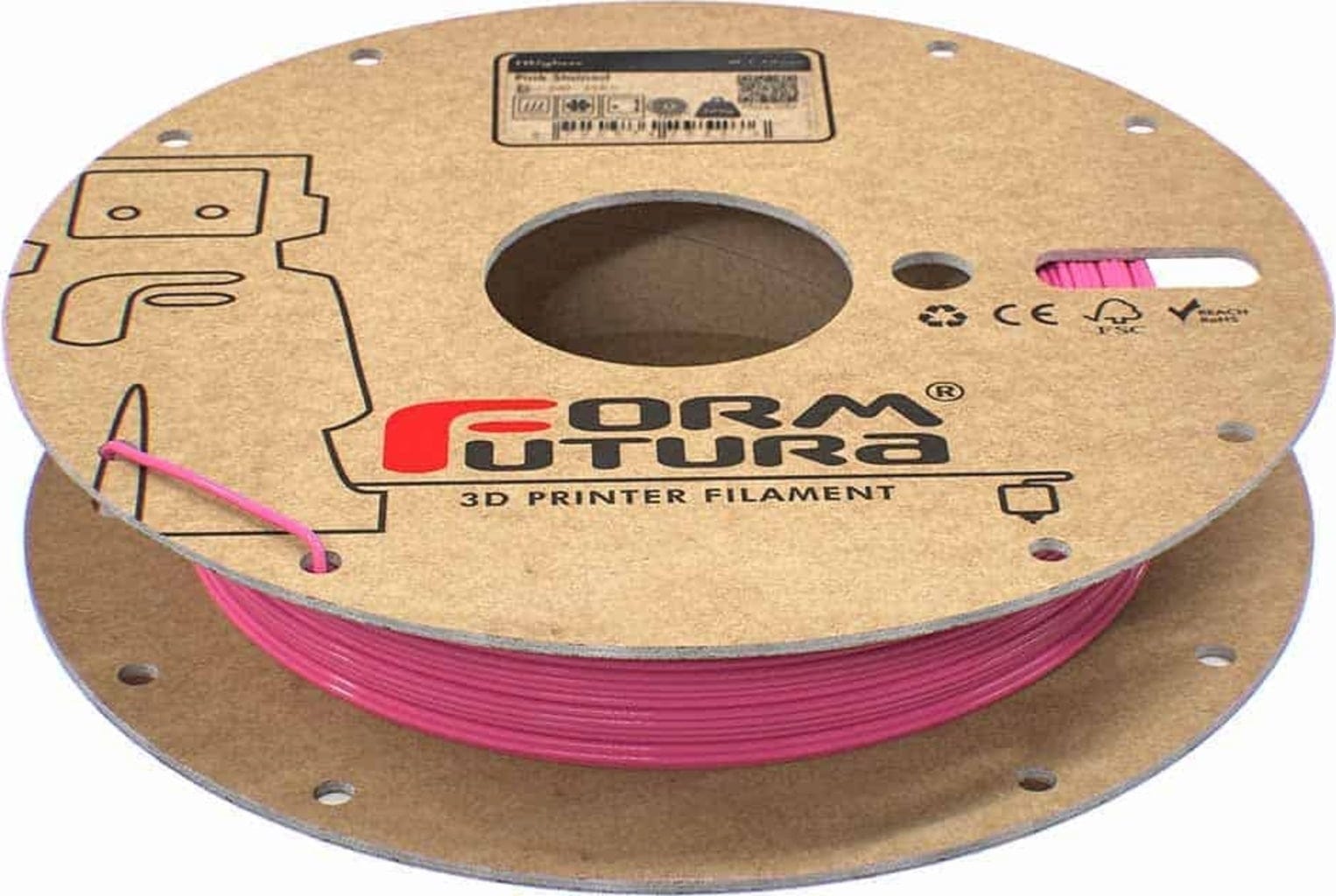 FormFutura – HDglass Pink Stained – 1,75 mm – 0,25 kg